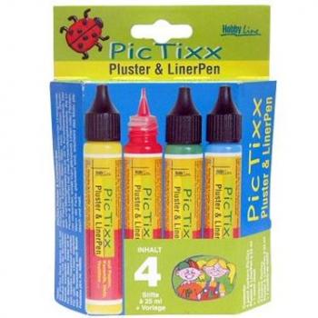 Hobby Line 49890 PicTixx - Rotuladores para pintar en tejidos