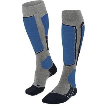 Falke SK2 Intermediate Vegan Men's Ski Knee-High Socks Gray 42-43