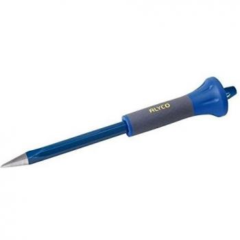 Alyco 196916 - Puntero cuerpo octogonal 16 x 23 Cr-Si-Mo 300 mm con protector ergonomico antideslizante