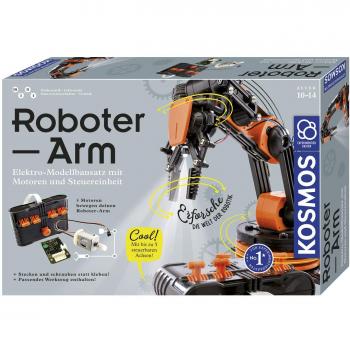 KOSMOS - Kit de Construcción Roboter-Arm con 5 Motores y Unidad de Control, Introducción a la Robotica