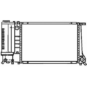 BEHR HELLA SERVICE 8MK 376 717-461 *** PREMIUM LINE *** Kühler, Motorkühlung