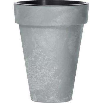 Maceta Prosperplast CUBE SLIM BETON EFFECT 25L con Depósito