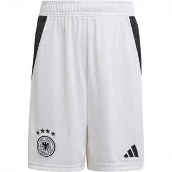 Pantalón Corto Adidas Primera Equipación Alemania Euro 2024 para Hombre - Color Blanco, Talla: 171-176 cm, Material: Loneta de algodón, Diseño unisex
