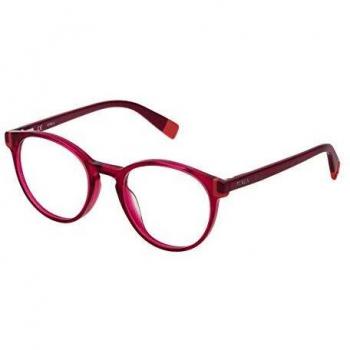 Furla VFU1944901BV Gafas, Shiny Transparent Cyclamen, 49/20/135 para Mujer