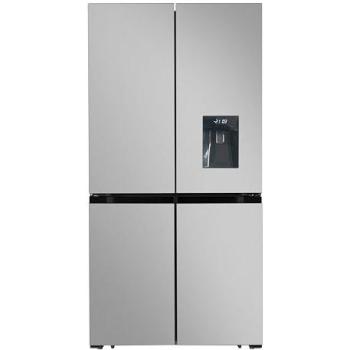 Frigorífico Americano Evvo F100X Aqua Inox 560L, 4 Puertas, Total No Frost, Compresor Inverter, Dispensador de Agua