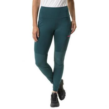 Mallas Vaude Scopi II para mujer - Leggings de trekking en color verde mallard, talla 36