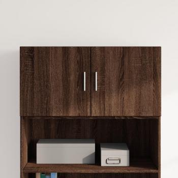 Mueble de pared Roble Marrón 80x42,5x40 cm madera multicapa Vidaxl