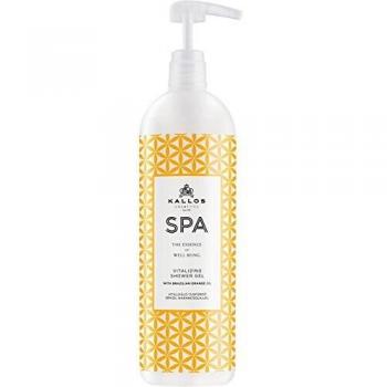 KALLOS SPA VITALIZING SHOWER GEL WITH BRAZILIAN ORANGE OIL 1000ML