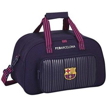 Safta Barça 2ª Equipación Bolsa de Deportes y Viaje, 40 x 24 x 23 cm, 35 Litros, Color Azul Marino