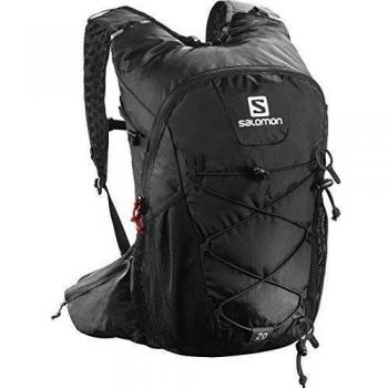 Salomon Evasion Mochila para montañismo y de viaje unisex, 45 cm, 20 Litros, Negro
