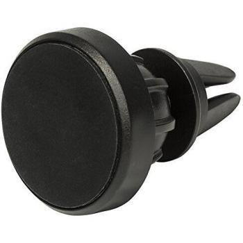 Manhattan 461504 soporte telefono movilsmartphone coche soporte pasivo negro acrilonitrilo butadieno estireno abs magnetic mountcar vent mount