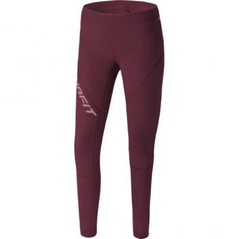 Mallas Largas Dynafit para Correr en Invierno Mujer Granate