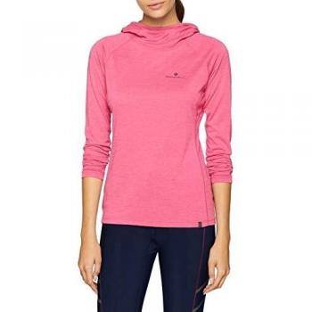 Ronhill Momentum Aerobic Camiseta, Mujer, Azalea/Deep Navy, 14