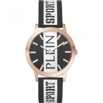 Plein Sport Legend Women's Quartz Watch - Black and Pink, One Size