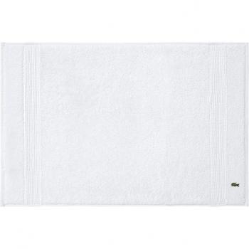 Lacoste - Alfombra de baño de algodón con diseño de cocodrilo LLECROCO