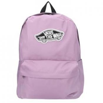 Mochila Vans Old Skool Classic 22L Rosa Malva Lila Claro Negra UNICA