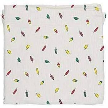 Baby Bites Muslin 120 Cm - Paños de muselina, unisex