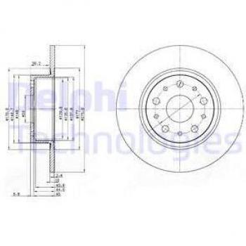 Disco de freno DELPHI BG3076
