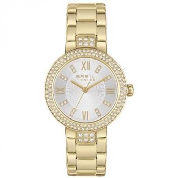 Reloj de Mujer Breil Dance Floor EW0561, Esfera Plata, Movimiento Cuarzo 3H, Pulsera Acero Plateado, Resistente al Agua