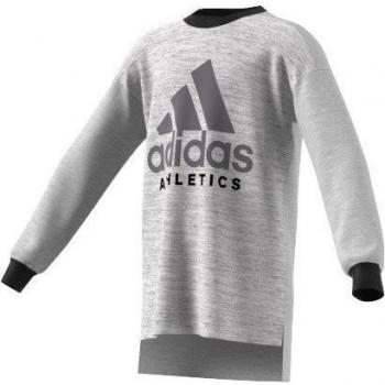 adidas Yb Id Crewneck Sudadera, Niños, Blanco