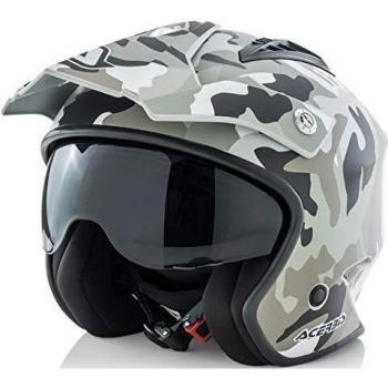 ACERBIS casco Jet aire Camo/Brown, l