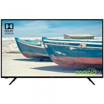 =TV HITACHI 65HAK5751 65 UHD ANDROIDTV WiFi Negro Netflix Youtube