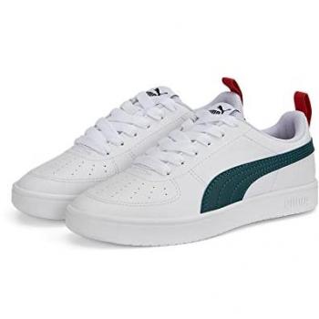 Zapatillas Puma Rickie Junior, Talla 5½, Color Rojo/Blanco/Negro