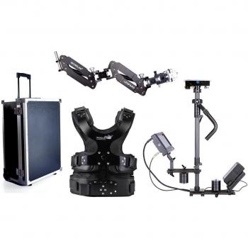 WONDLAN LE402A Leopard 4 Deluxe Steady Cam negro