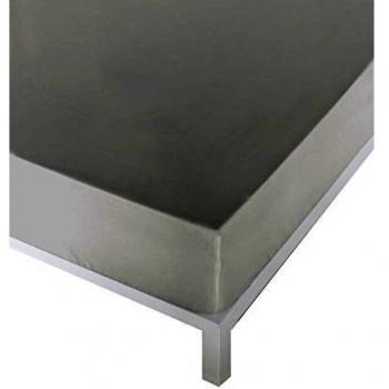 NATURALS Sábana Bajera Gris Pálido Cama 135 cm