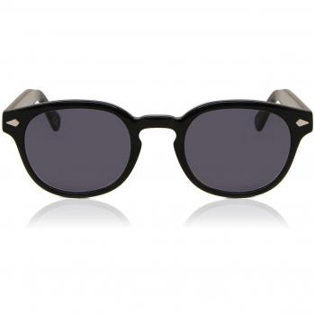 SmartBuy Collection Oval Full Rim Plastic Men's Prescription Sunglasses Black Size 49