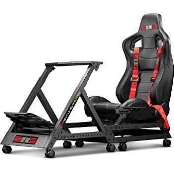 Next Level Racing GT Track Cockpit Simulador de Carreras Metálico Gris