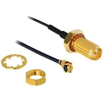 Cable Antena RP-SMA Hembra Integrado a MHF/U.FL 200mm Resistente al Agua