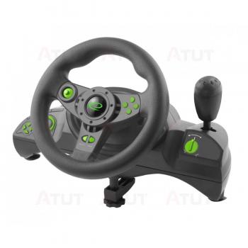 Volante y Mando Esperanza EGW102 Nitro con Vibración para PC y Playstation 3