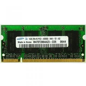 : 1 GB RAM para portátil Samsung m470t2864az3-cd5 PC2 - 4200s-444 - 12-a3 # 10899