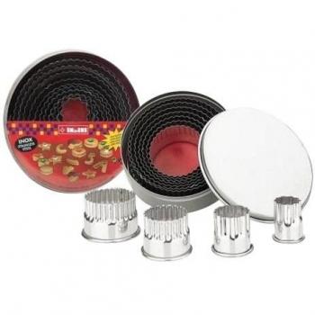 IBILI 703400 - Cortapastas INOX Redondo Rizado