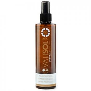 Valisol Aceite Protector SPF30 con Acelerador, 250ml - 1 botella