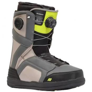 K2 Snowboards Botas De Snowboard Boundary BOA 2025 gris para hombre, talla 44, color gris