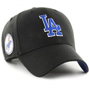 47 MLB Los Angeles Dodgers Sure Shot MVP Snapback Cap - Black - Unisex - One Size