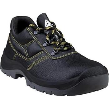 Zapatos de seguridad Deltaplus piel crupon pigmentada suela pu bi densidad color negro talla 43