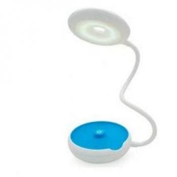 Omega EILILU0136 Lámpara de Escritorio LED Pdl03Bl Usb - Blau