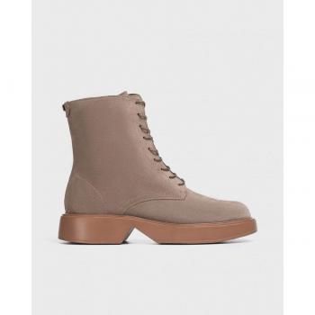 Botines de mujer Wonders ICON B-8206 en Color Taupe