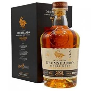 Whisky Irlandés Single Malt Drumshanbo Galanta Reserva 2022 46% Vol. 700ml en Caja de Regalo