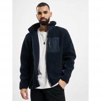 Urban Classics Men's Sherpa Jacket - Midnight Navy