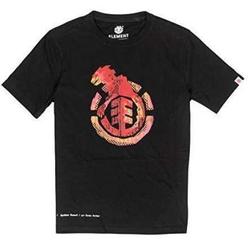 Element Wbyc - Camiseta de manga corta para niño Negro Flint Negro 10 Años