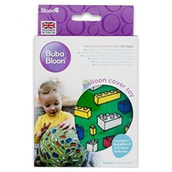 BUBABLOON-Green Block Bloques Verde, Color