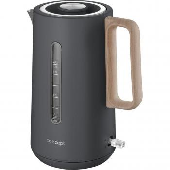 Hervidor Eléctrico Concept RK3370 Gris Acero Inoxidable 1850-2200 W 1,7 L