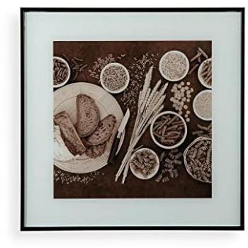 Cuadro Vintage de Comida en Cristal de Poliestireno (2 x 30 x 30 cm)
