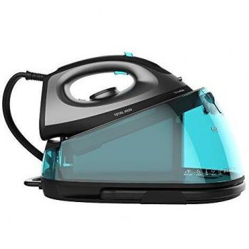 Cecotec Centro de Planchado Total Iron 7200 Titan. 2700 W, 7 Bares de presión, Suela cerámica, Vapor Continuo 150g/min, Sistema antigoteo, depósito Agua de 2litros