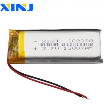 Batería Recargable Li-Po 3.7V 1300mAh 4.81Wh para E-book, Teléfono Móvil, Dispositivo Bluetooth y GPS