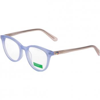 United Colors of Benetton 2017 621 Armazones y Lentes Recetados para Mujer Azules